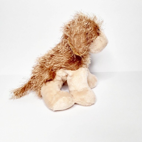 Ganz Webkinz Puppy Dog Brown Shaggy Plush Stuffed Animal Soft Toy NO Code - Picture 2 of 8